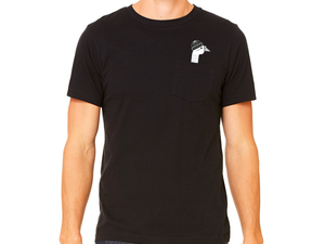 Goose Neck Tee (All Black)